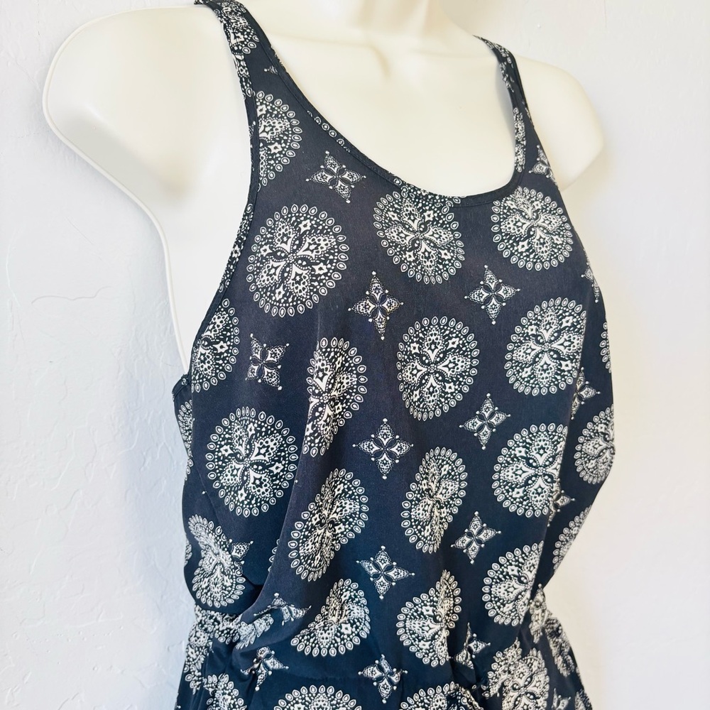 Aeropostale Black and Gray Jumpsuit with Tapered‎ Leg - Picture 2 of 12